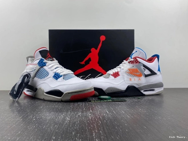 Kick Theory Retro What Jordan 4 CL1184-146 The 0803